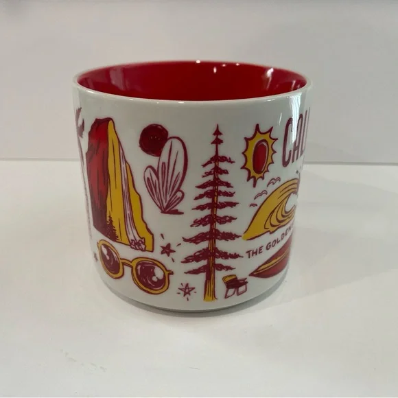 STARBUCKS BEEN THERE SERIES CALIFORNIA GOLDEN STATE COFFEE MUG 14 Oz 2021 - Picture 2 of 6